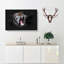 A Yawning Tiger - Wrapped Canvas-56658410