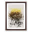 Yellow Sunrise over the Forest - Picture Frame Graphic Art Print-56924654-56924656