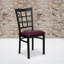 Chaise de restaurant en métal Prompton-1995903644