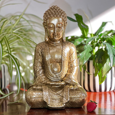 Figurine de bouddha Efima, 15,25 pouces