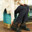 Teal Foot Stool with Storage