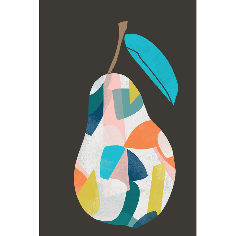 Fab Fruit I, H 30 po x l 20 po, Non, Toile tendue