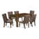 Geib Rubberwood Dining Table Set - Parsons Chairs with Rectangular Dining Table