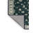 Machine Washable Overdyed Blue Area Rug-407581211