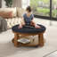 Table basse rembourrée avec tablette-1171147256
