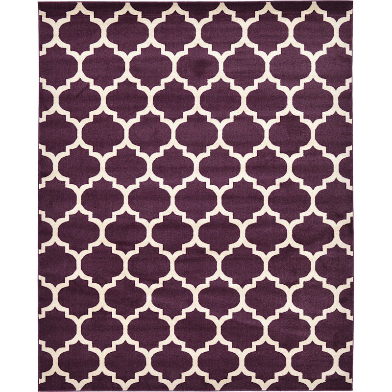 Tapis mauve Cohleen, Rectangle 7 pi x 10 pi