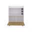 Bar, 1 porte, 4 tablettes