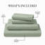Ensemble de draps en bambou ultra doux - ensemble de 4 pièces - infroissable - feuilles de refroidissement avec poches profondes-648190560-663372552