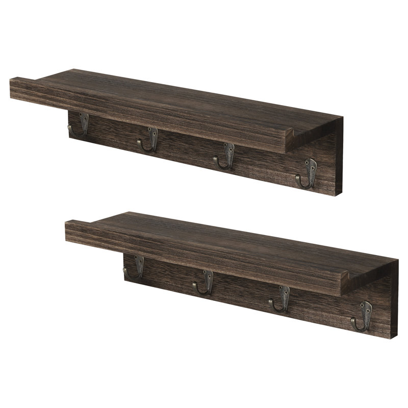 Chunta 2 Piece Floating Shelf