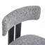 Chaises de salle à manger rembourrées sans accoudoirs avec pieds en métal (ensemble de 2)-2070039114-2070039220