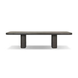Hurley Rectangle Oak Double Pedestal Dining Table