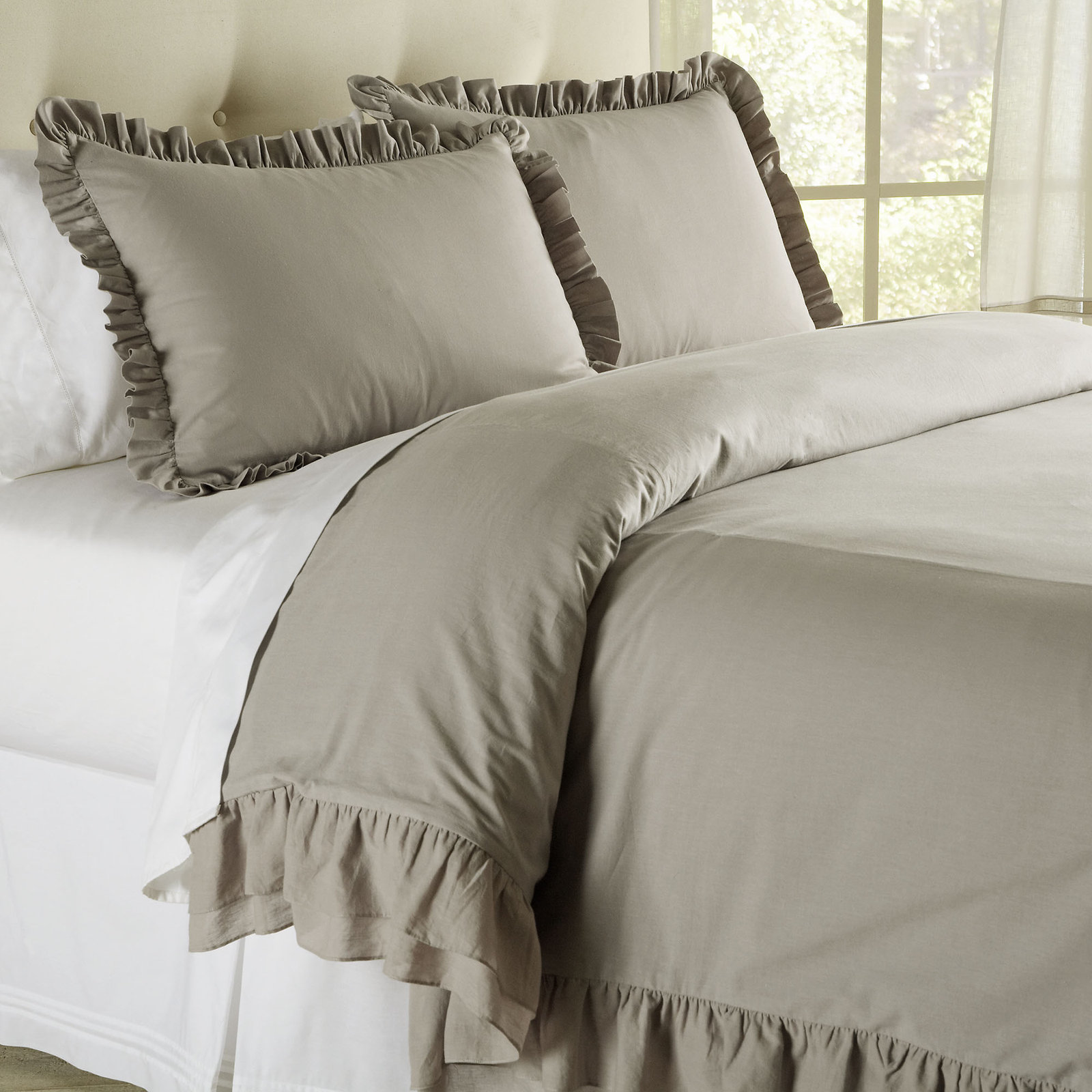 Bissonet Cotton Duvet Cover, King Duvet Cover