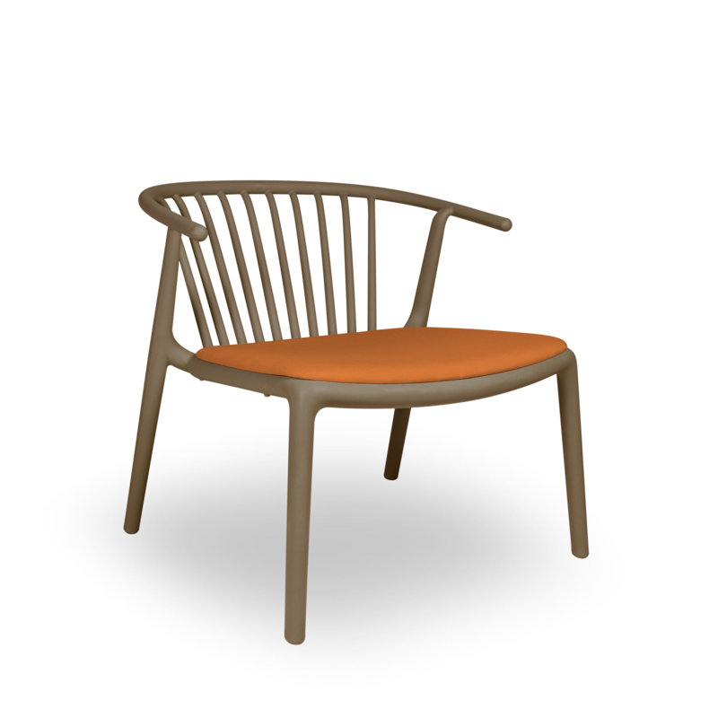 Chaise Woody, Sable, Citrouille