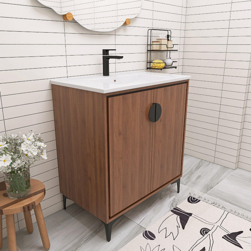 Meuble-lavabo simple avec plateau 30,34 po
