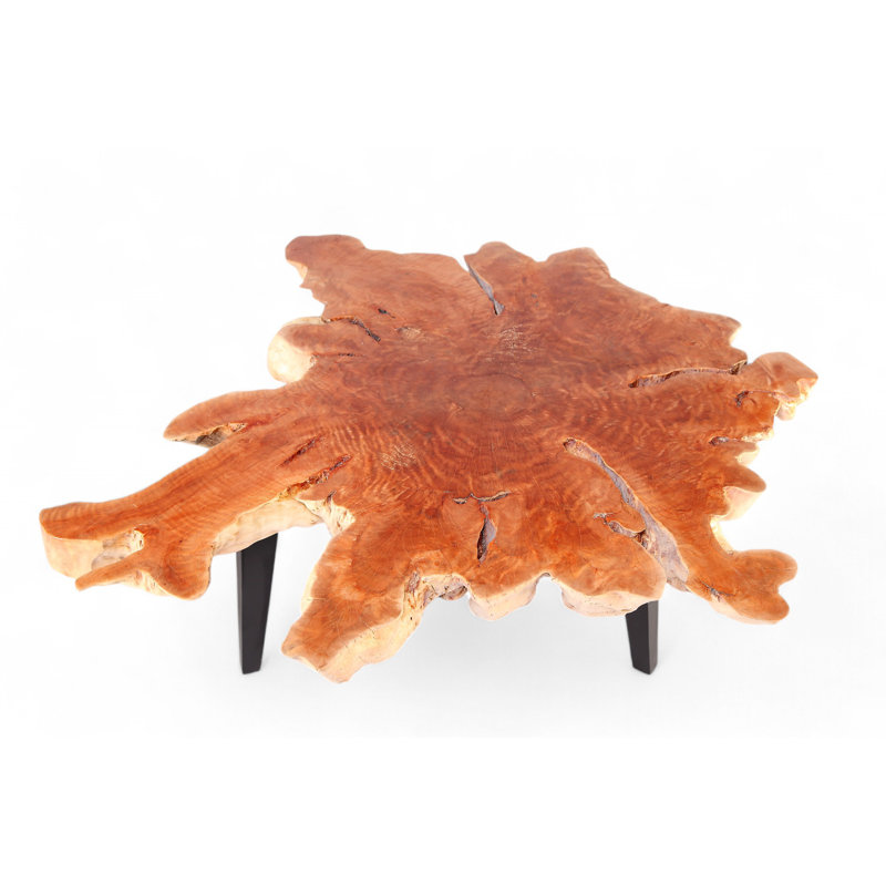 Solid Wood Top Coffee Table
