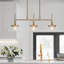 Jonesboro 3-Light 34.5'' W Linear Glam Bubble Kitchen Island Pendant UL Certified