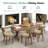 Princilla  Modern Boucle / Linen Dining Chairs-1718794027