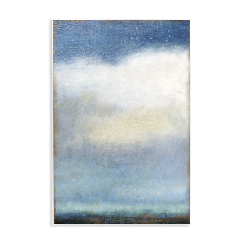 «Rustic Clouds Landscape» par Suzanne Nicoll, H 15 po x l 10 po