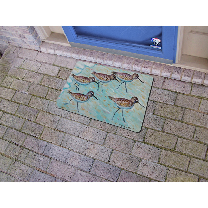 Alaina Non-Slip Doormat, Rectangle 1'6" x 2'2"