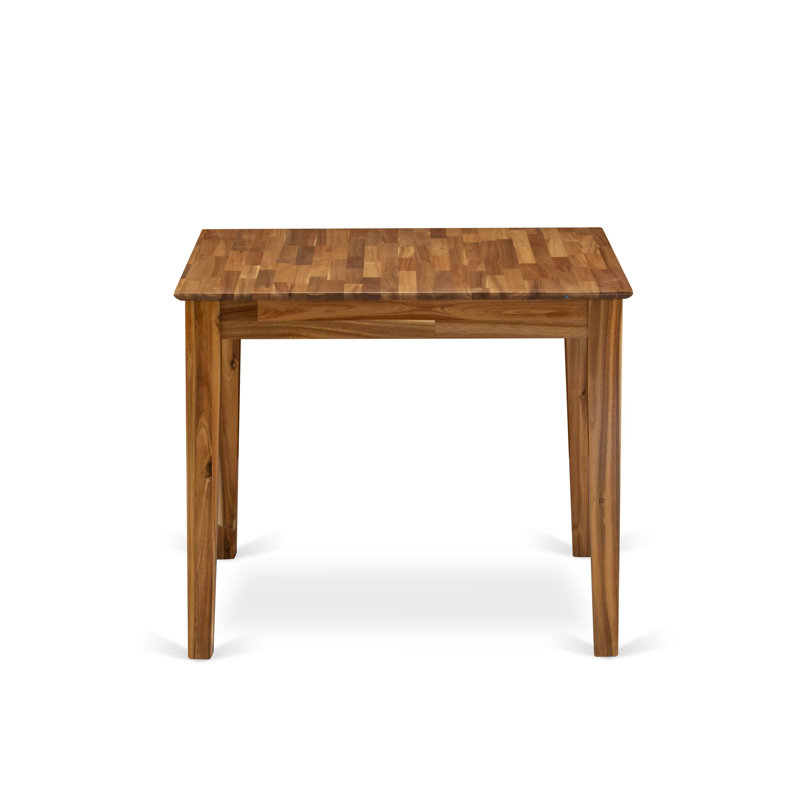 Table de salle à manger Oxford pour petits espaces, naturel, H 30 po x l 36 po x P 36 po, Naturel antique