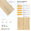 NUCORE Longboard 9"W x 60"L x 8mm Thick VINYL Floor Plank by Golden State Floors-91685251