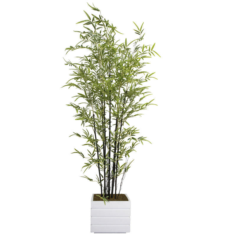 Bambou artificiel Panama en pot