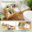 Bamboo Cabinet Laundry Hamper with Handles