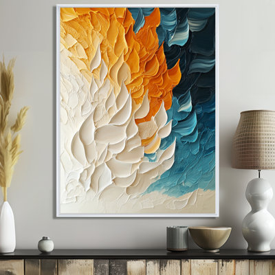 Oliveria Biomorphism Wave to Sand Migre I - Biomorphism, art mural