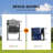 Metal Folding Beach Chair(Set Of)-550124313-550124312