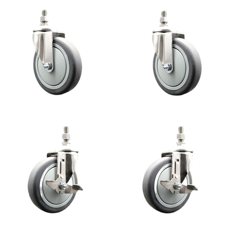 Thermoplastic Rubber Casters