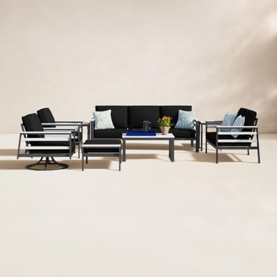 Ensemble de conversation avec coussins Sunbrella Townsend