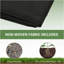 Ensemble de jardin surélevé en bois de 8 pi x 2 pi Outsunny, jardinière surélevée avec 2 boîtes, fond et doublure auto-drainants, patio pour cultiver des légumes, des herbes et des fleurs, naturel