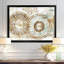 Beige bohémien bohémien mandala spirale I - décoration murale mosaïque boho-559125582-790312048