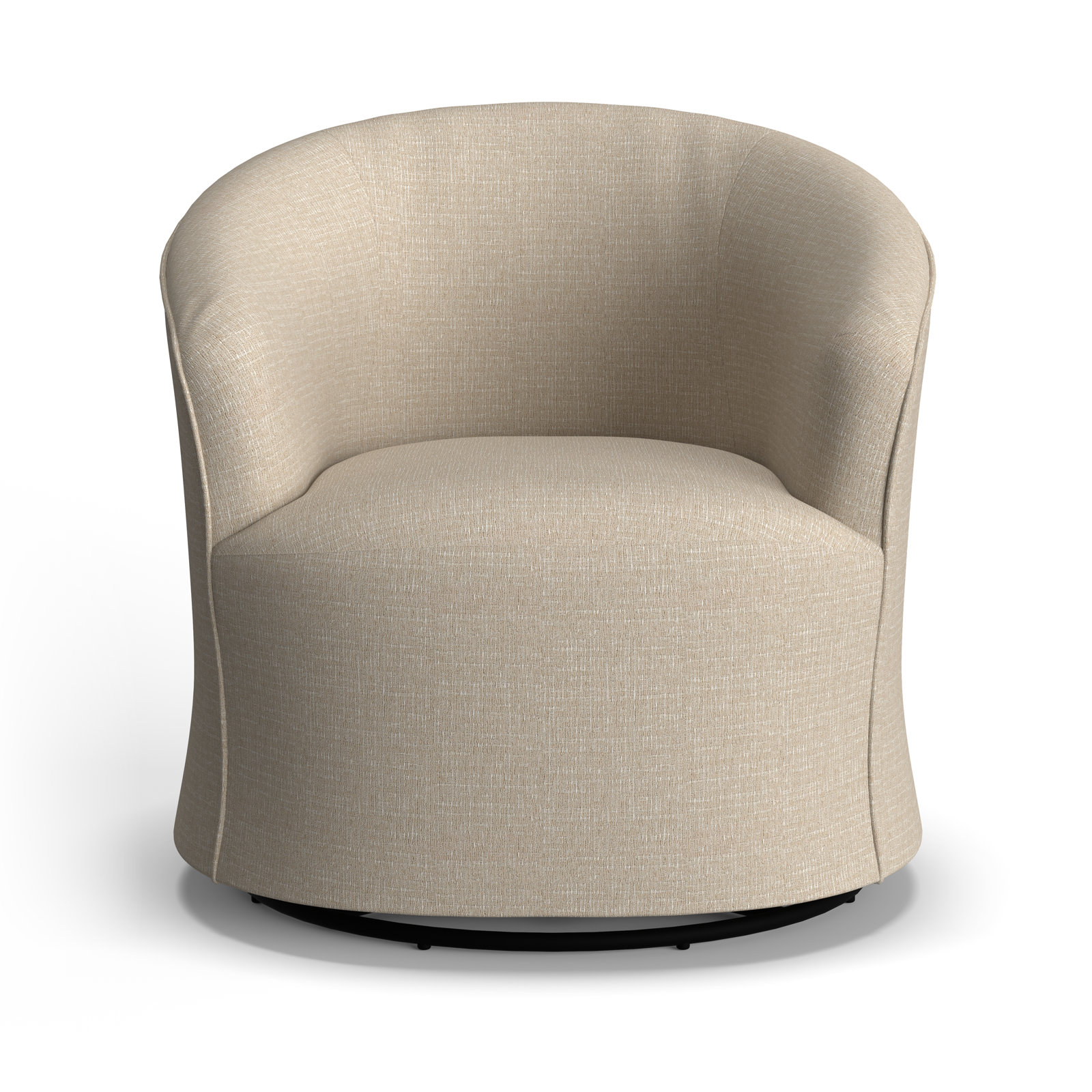 Jude Upholstered Swivel Nursery Chair, Radical Porcelain Performance