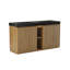 Meuble-lavabo en chêne noueux avec lavabo GALAN-1561957141-1561957140