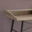 Bureau d'ordinateur, bureau personnel, ordinateur portable, tablettes de rangement, L 48 po, travail, stratifié, métal, contemporain, moderne-49294726-49294844