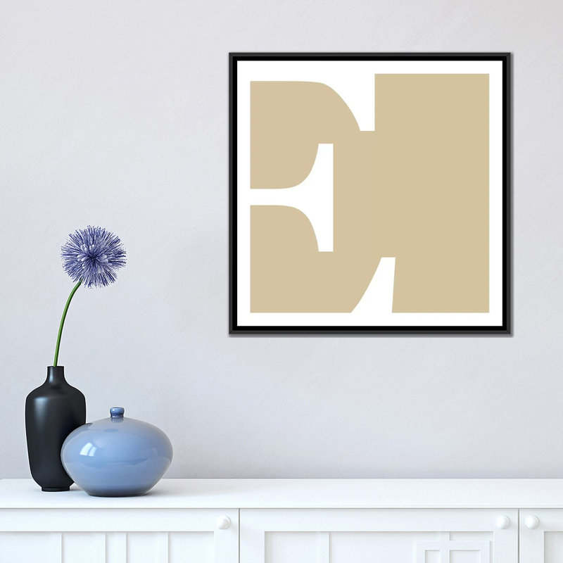 Art sur toile The Type, H 18 po x l 18 po x P 1,5 po