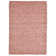Hand Woven Wool Red Indoor Rug