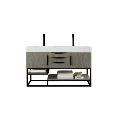 Samorah 59 Double Bathroom Vanity Set