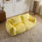 Giant Bean Bag Couch for Adults, Ultra Soft Fluffy Loveseat Bean Bag Sofa, Boneless Oversized Chase Lounge Chair Indoor for Living Room Bedroom, No Assembly Required Cozy Reading Chair with Pillows-1084743921