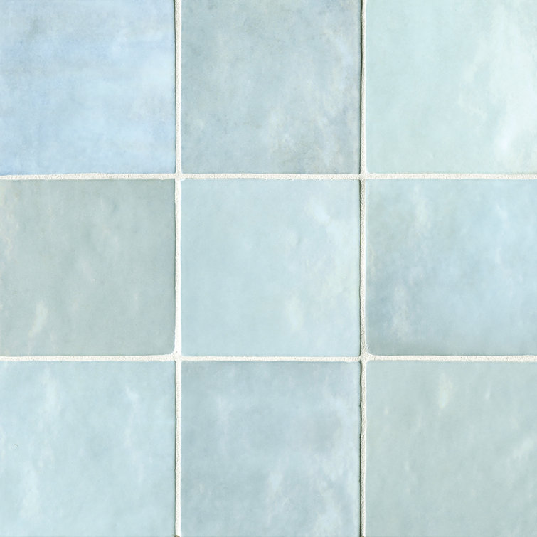 Cloe 5 in. x 5 in. Handmade-Look Ceramic Wall Glossy Subway Tile