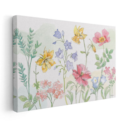 Peaceful Petals VI - reproduction d'art sur toile
