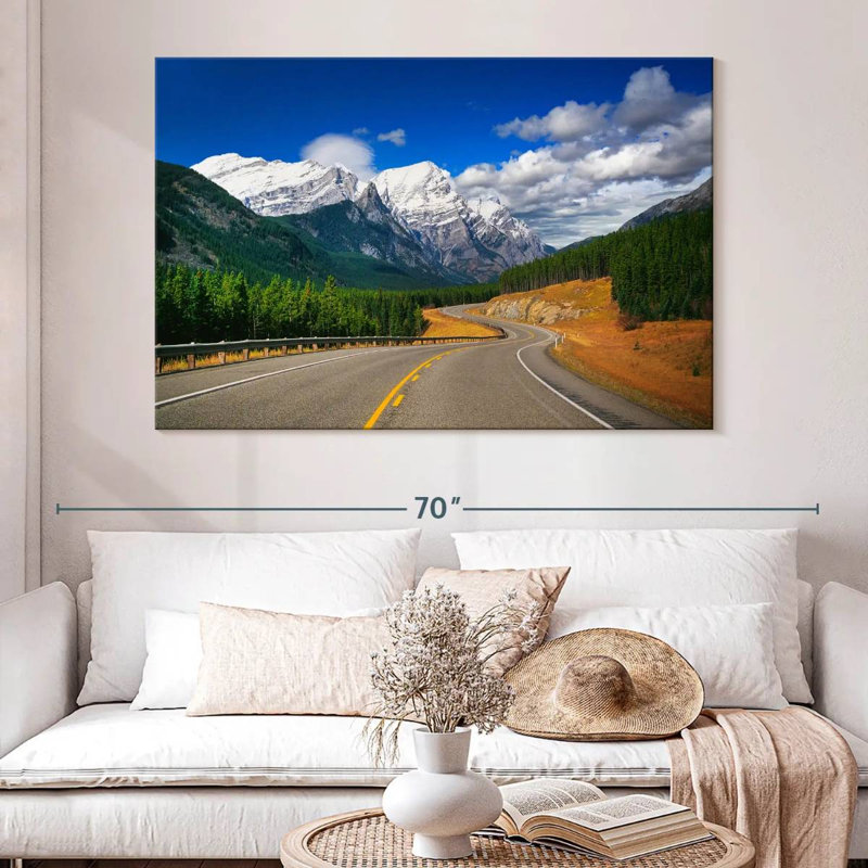 Mehar Canadian Rockies Highway, H 34 po x l 51 po