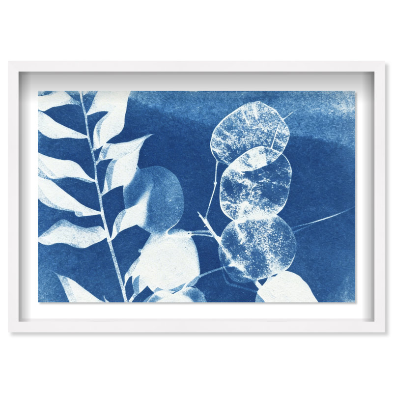 Faded Poetry Print by Oliver Gal, 16.5"H x 11.5"W, White Shadowbox