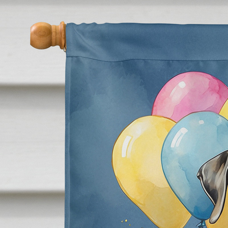 Drapeau «Happy Birthday House», Grand danois