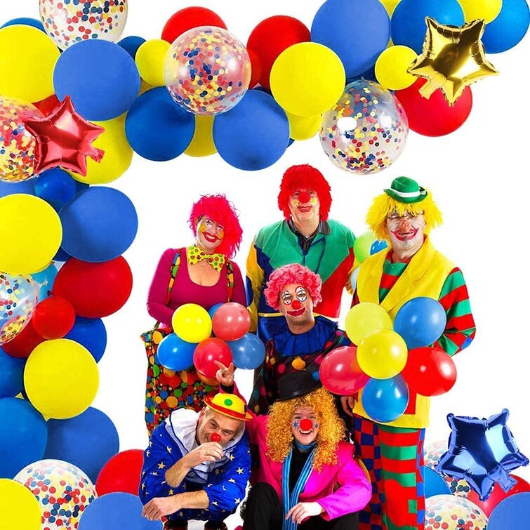 MMTX Ensemble de 121 ballons d'anniversaire de cirque Carnaval 121 pièces -  Wayfair Canada