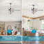 Ventilateur de plafond 52 po