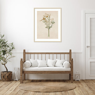 Reproduction d'art encadrée rétro Vintage