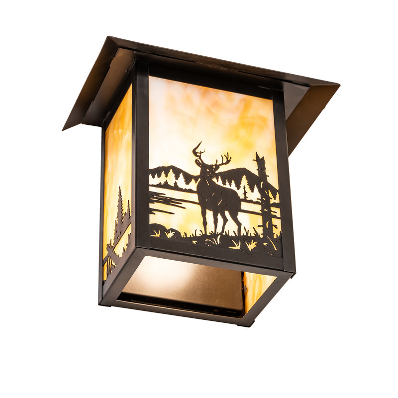 1 - Light Flush Mounted Sconce