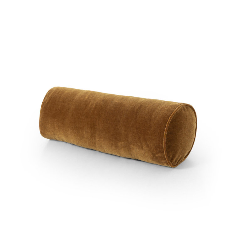Bridger Bolster Pillow Cover & Insert, Monte Tobacco, 8"H x 20"W